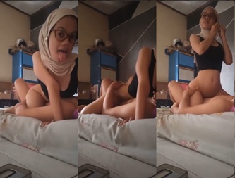 Hijab Muka Polos Jago Goyang Diatas